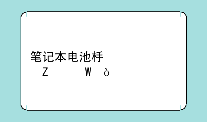 笔记本电池板激活方法？