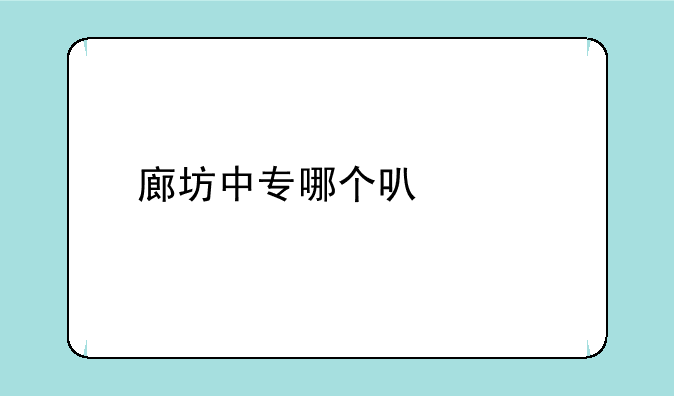廊坊中专哪个可以带手机？