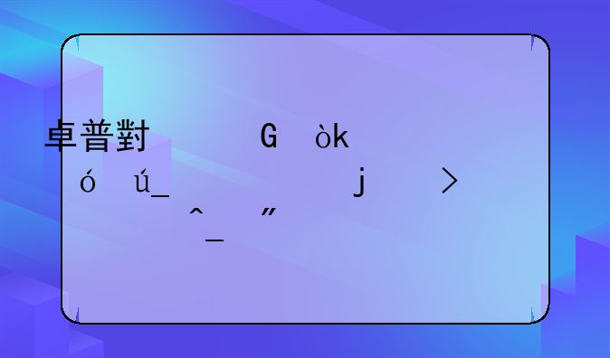 卓普小黑：一款值得深究的另类旗舰