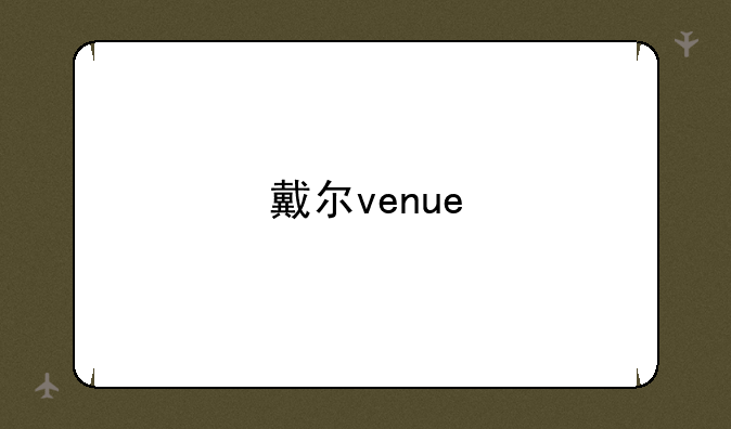 戴尔venue